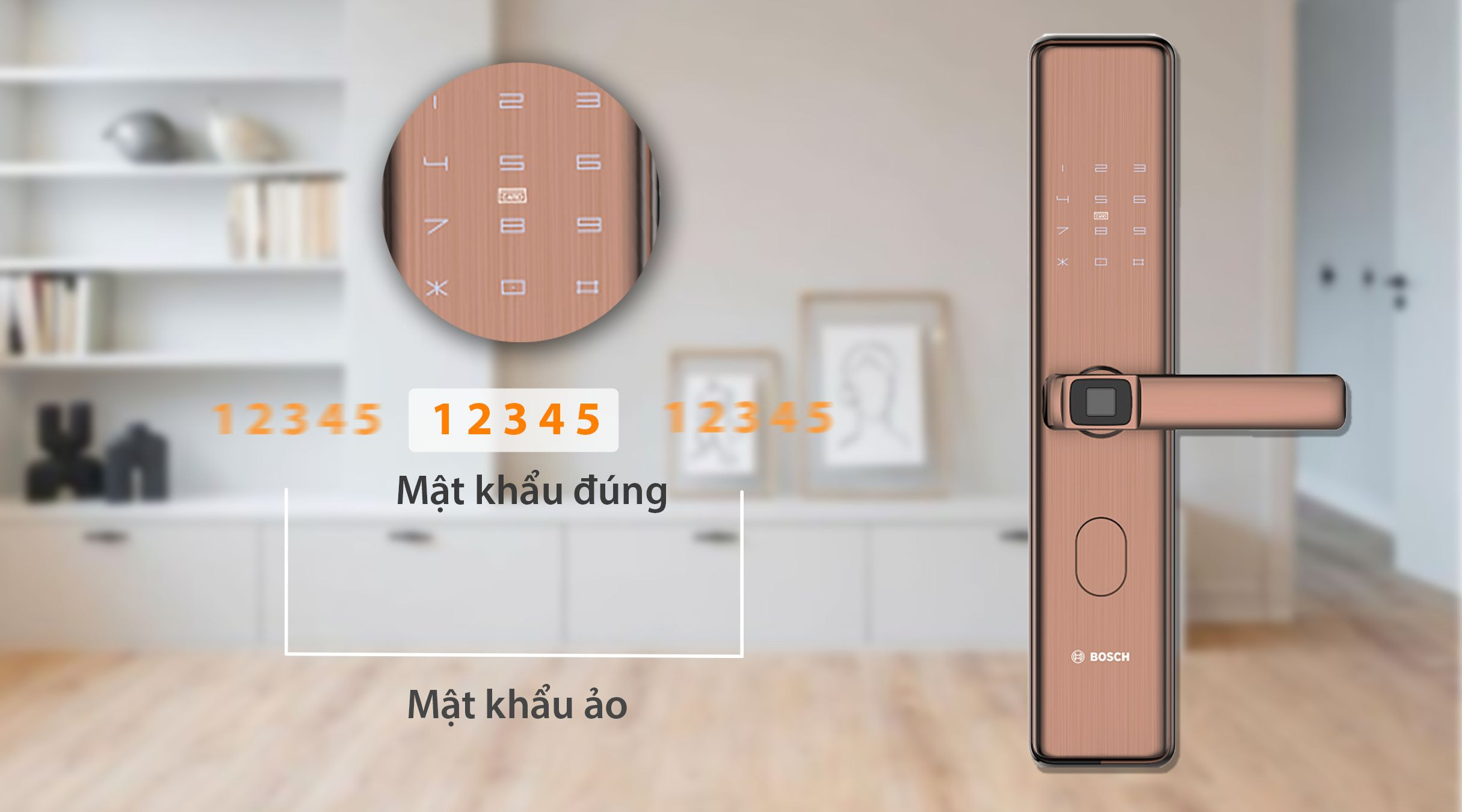 Tính năng xáo trộn mật mã